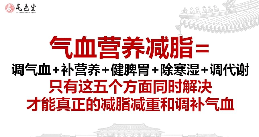 见证气血减脂非同一般的魅力
