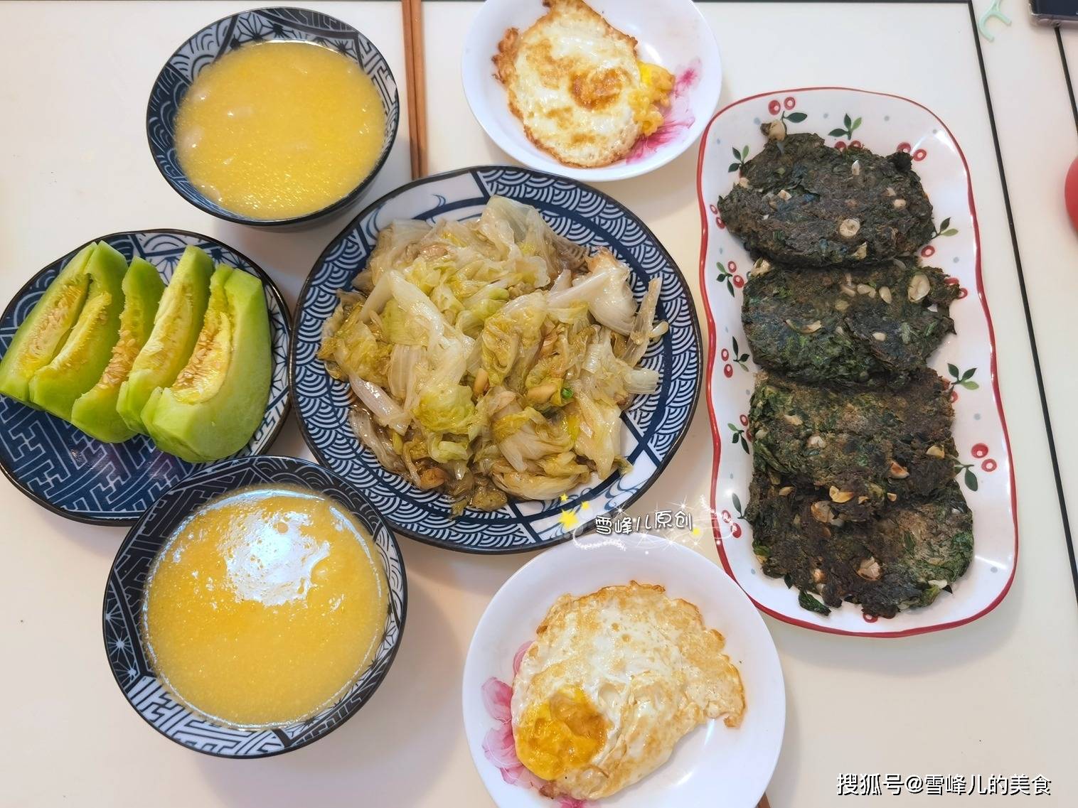 原创            中老年人的早餐这样吃，朋友圈火了，网友：这就是健康的幸福生活，真好！