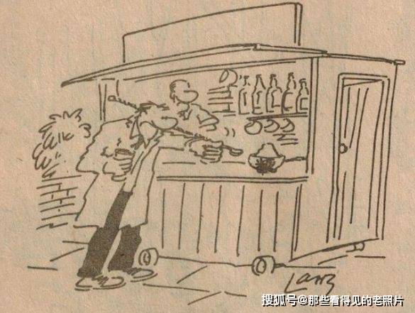 英国漫画家兰莱的幽默艺术 看似平淡 实则充满幽默感