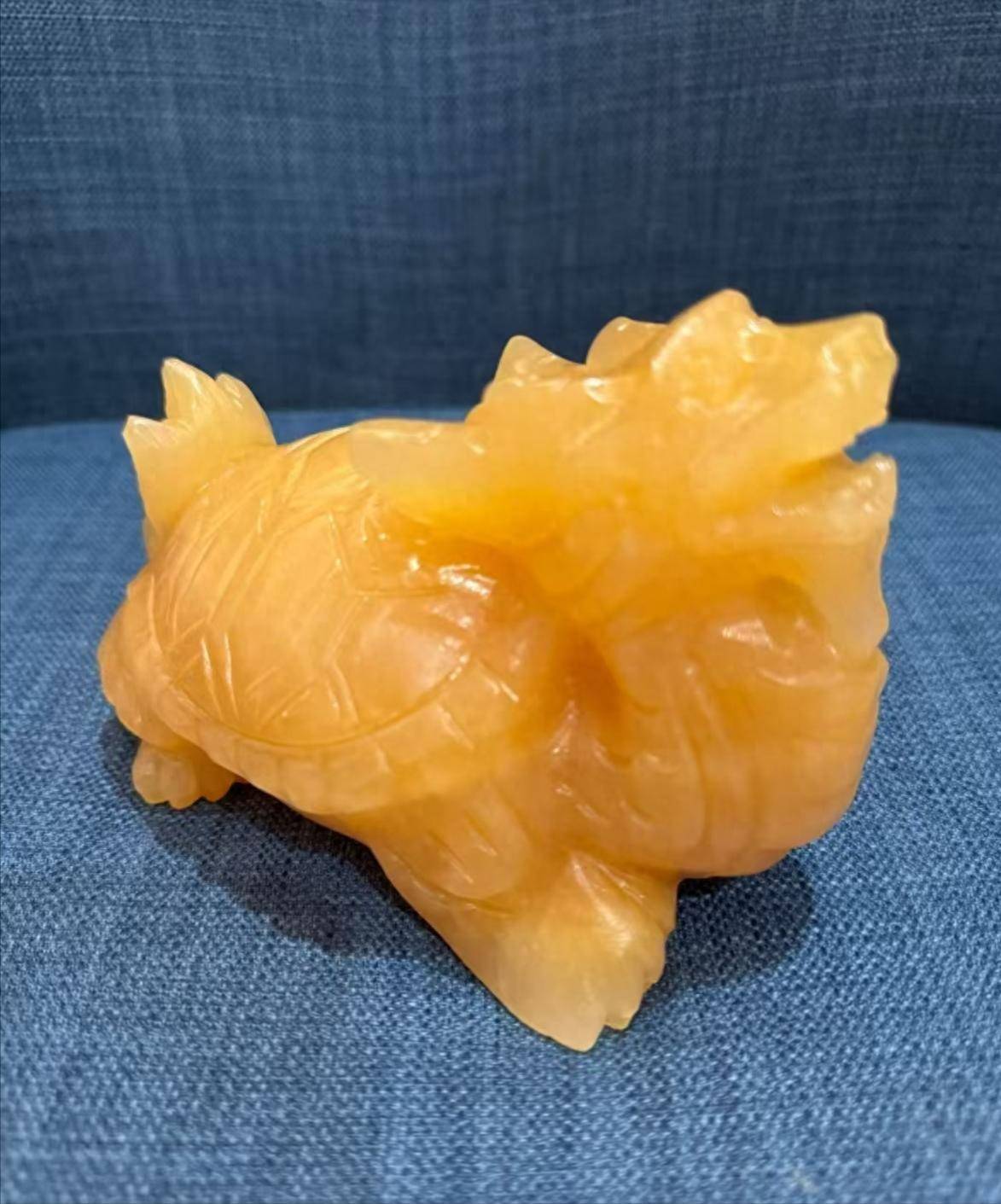 黄龙玉龙龟摆件鉴赏与收藏价值分析