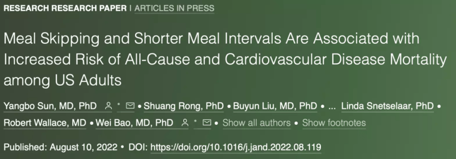 一天三顿饭，少吃哪顿最伤身？