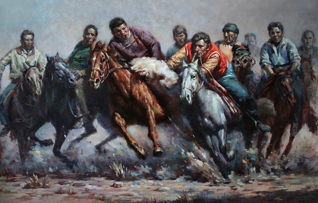 速度·力量·精神：宋雁鸣西部油画的视觉盛宴