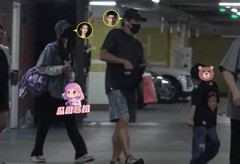 吴奇隆刘诗诗一家三口同框现身