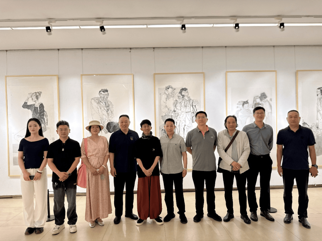 文化惠民赋能城市精神共富——民建徐州市委会云龙区基层委员会协办“刘白全国艺术展”