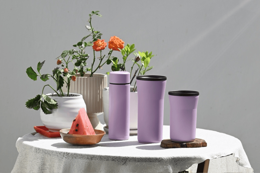 京瓷陶瓷保温杯广口杯新色上市，自然治愈系色彩打造饮水仪式感