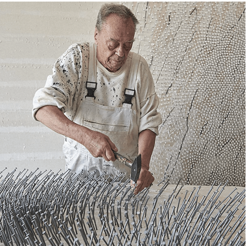 “钉子艺术家”冈特·约克辞世，享年95岁