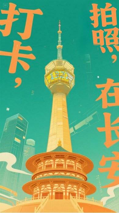 参赛作品（三）|“来自长安云端的邀请”陕西广播电视塔数字艺术设计大赛