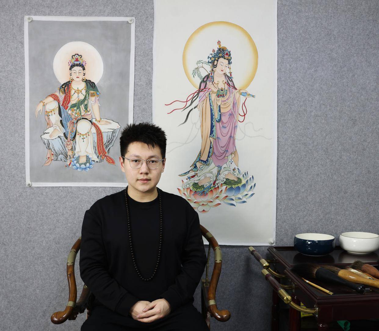 王元——中国画坛00后画家领军人