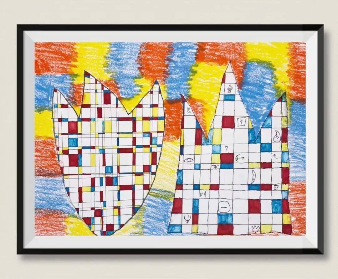 儿童节甲骨文绘画——“小小艺术家”作品欣赏