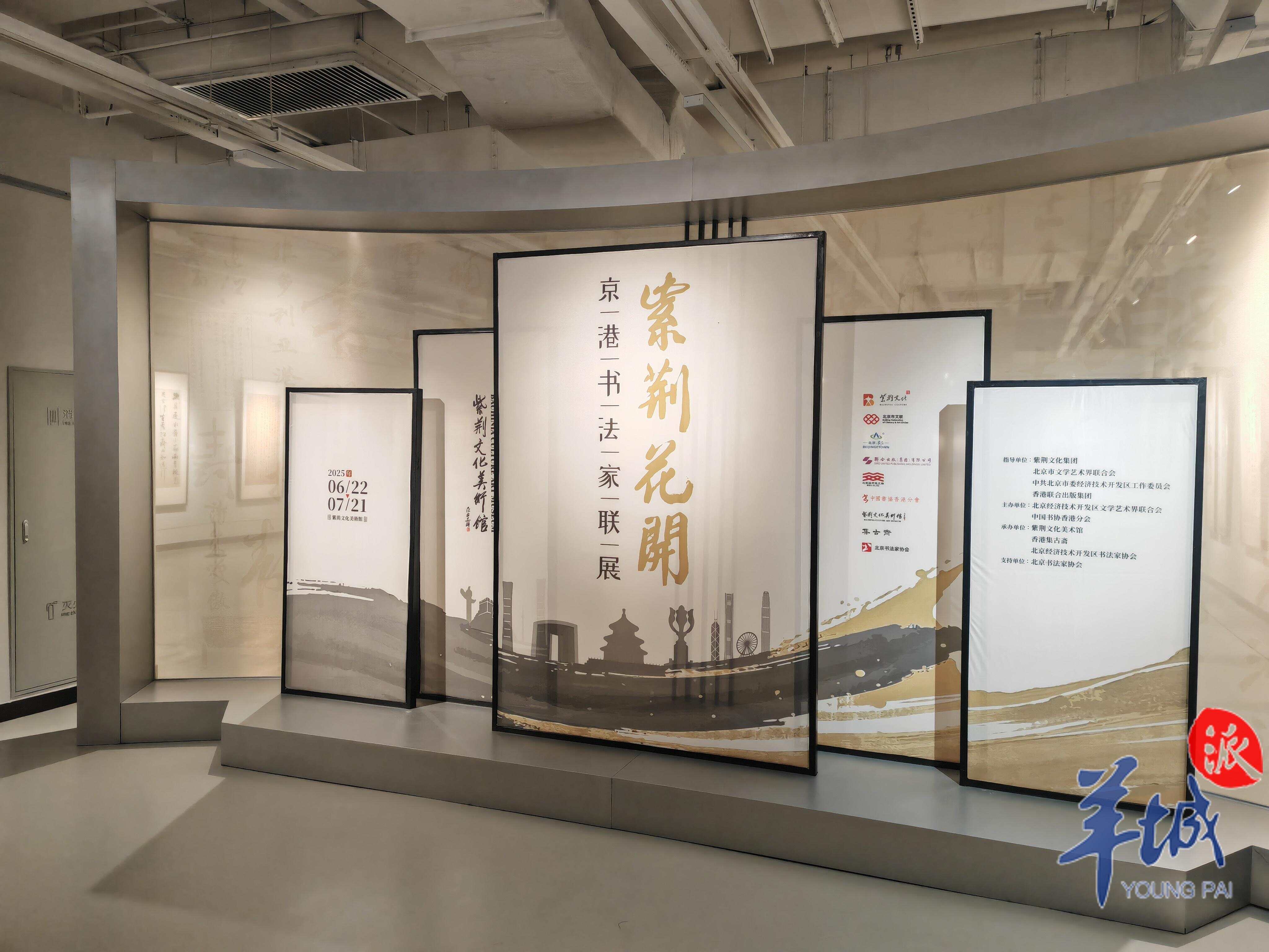 北派雄浑遇上岭南秀逸，京港书法家联展在京开幕