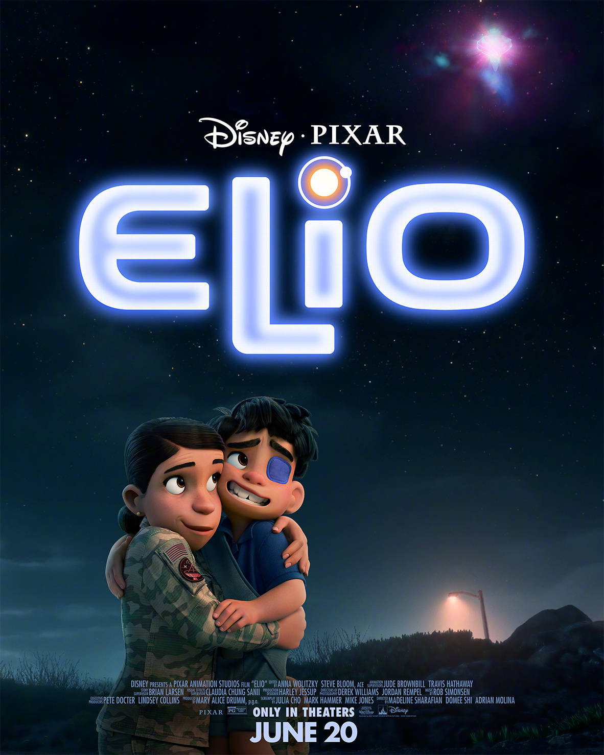 皮克斯动画新片《地球特派员》发布新海报 小男孩即将踏上星际之旅