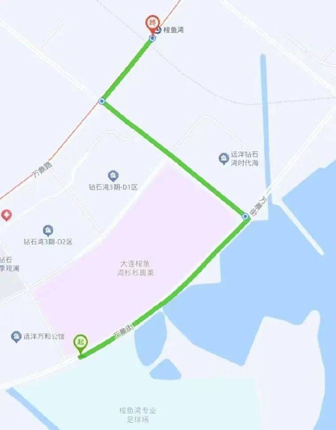 今晚足协杯大连英博vs北京国安，大连地铁5号线计划交通调整