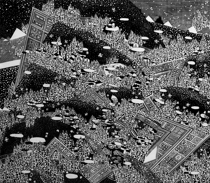 六盘水6件美术作品入选“首届中国乡土绘画作品展览”