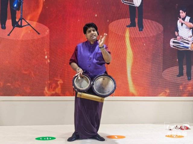 第9届南博会｜斯里兰卡国宝级艺术家带来传统鼓表演