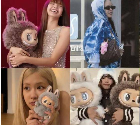 原创            你家爱豆晒Labubu了吗？鹿晗收了隐藏款，刘亦菲林峯娇妻也有一堆