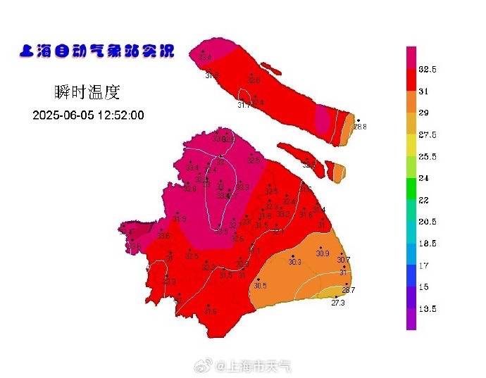 今日33.4℃再刷今夏新高！上海高考天气预报出炉：雷阵雨，体感闷热不舒适