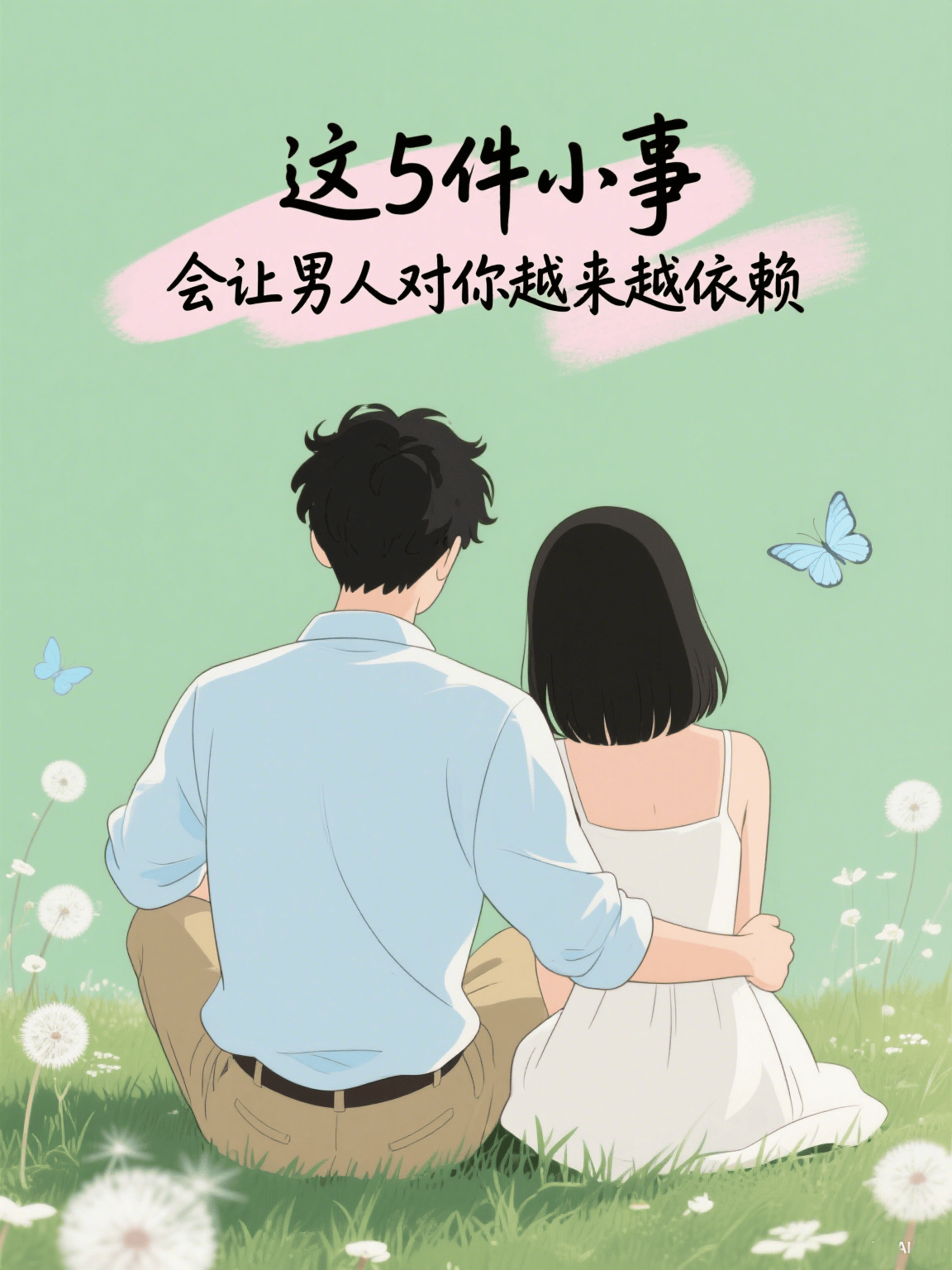 这5件小事，会让男人对你越来越依赖