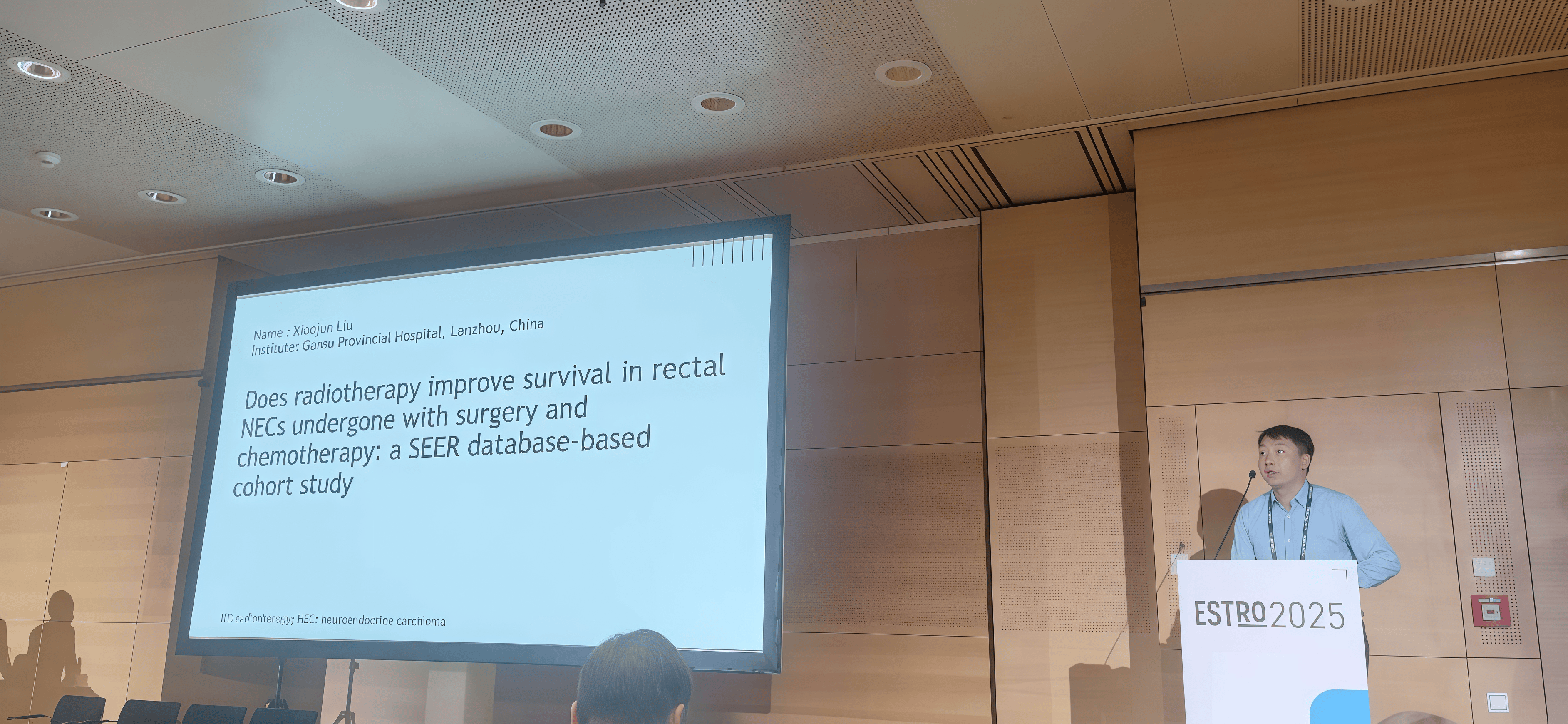 甘肃省人民医院放疗科团队研究成果首登欧洲放疗年会