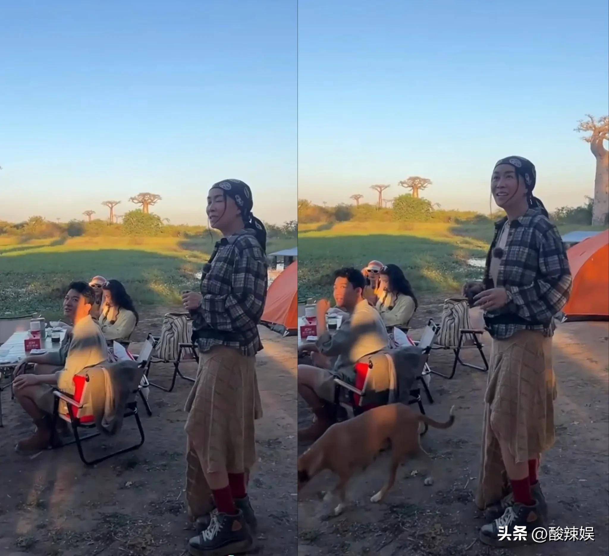 原创            妈呀！那英私下这么潮吗？美的像少女！