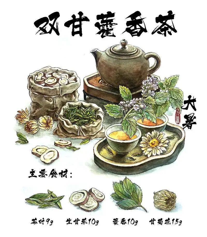 在家就能泡!这杯 “茶”,清热祛暑还能化湿