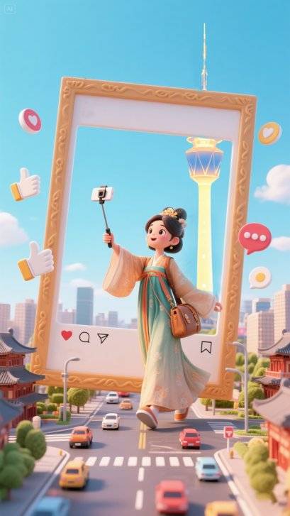 参赛作品（五）|“来自长安云端的邀请”陕西广播电视塔数字艺术设计大赛