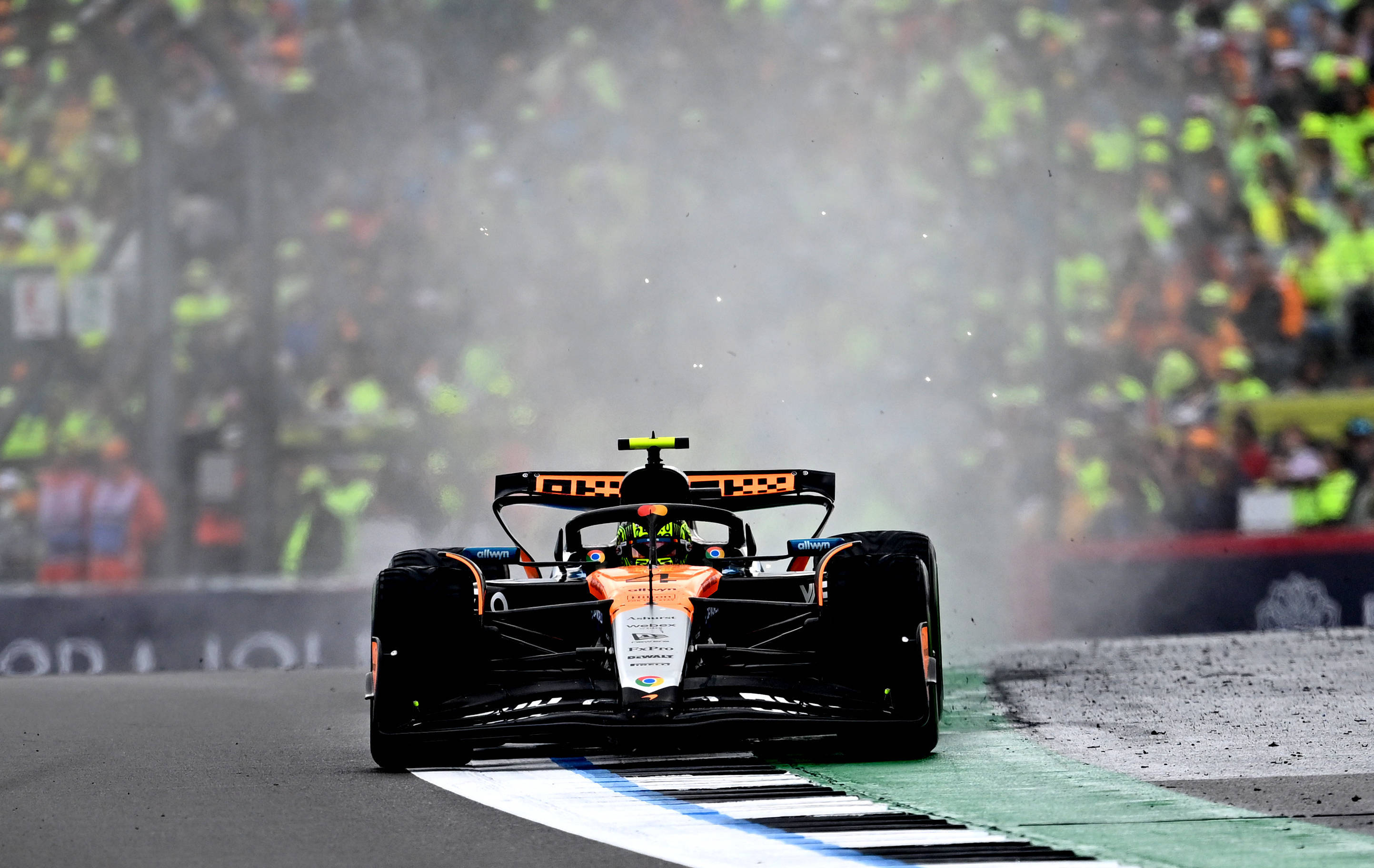 F1英国大奖赛正赛赛况