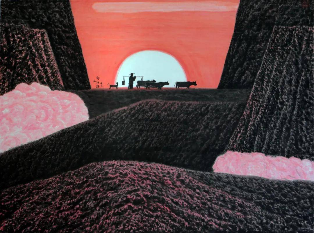 北势南气 开宗立派——论国画大师邱汉桥山水绘画的新突破