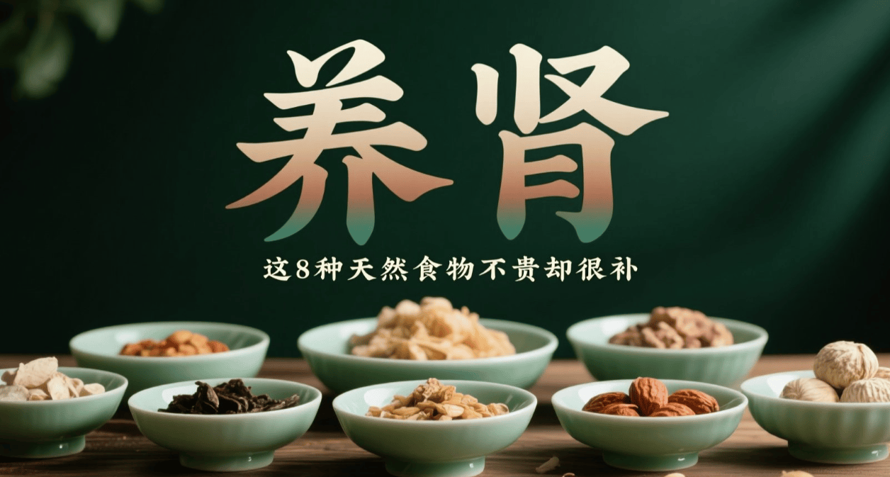 肾养好了，睡得香、精力好！这8种天然食物不贵却很补