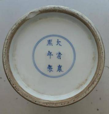 清代康熙青花瓷器欣赏