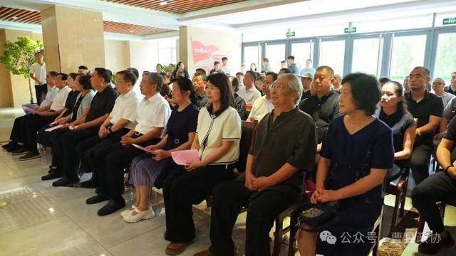 曹县政协文史馆、吕建德书法收藏馆开馆仪式举行