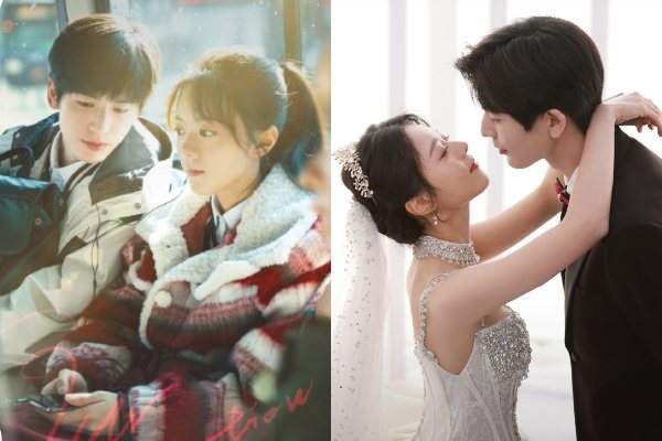 原创            张凌赫、赵今麦CP迎童话结局！ 《樱桃琥珀》甜蜜婚纱照曝光，离别重逢后情订终身！