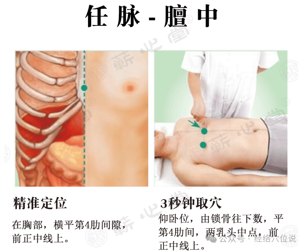 有个穴位，补气堪比黄芪，活血堪比当归！多灸灸，郁气消、胸不疼、结节小、咳喘平