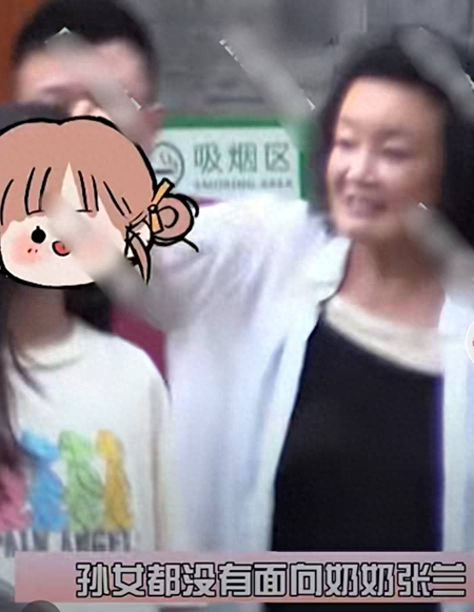原创            张兰带孙子孙女吃饭，拥抱小玥儿被抵触，遭网友质疑“消费”孩子