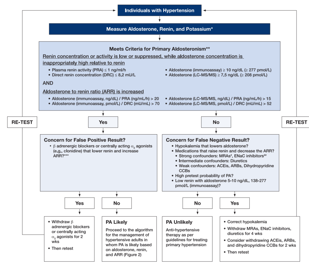 所有高血压患者应筛查原醛！美国内分泌学会发布新版原醛临床实践指南