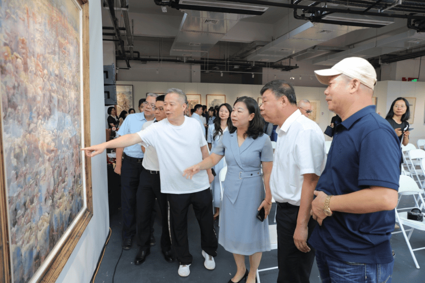 “大道·中国美术名家作品邀请展（韶关武江）巡展”在武江艺术馆开幕