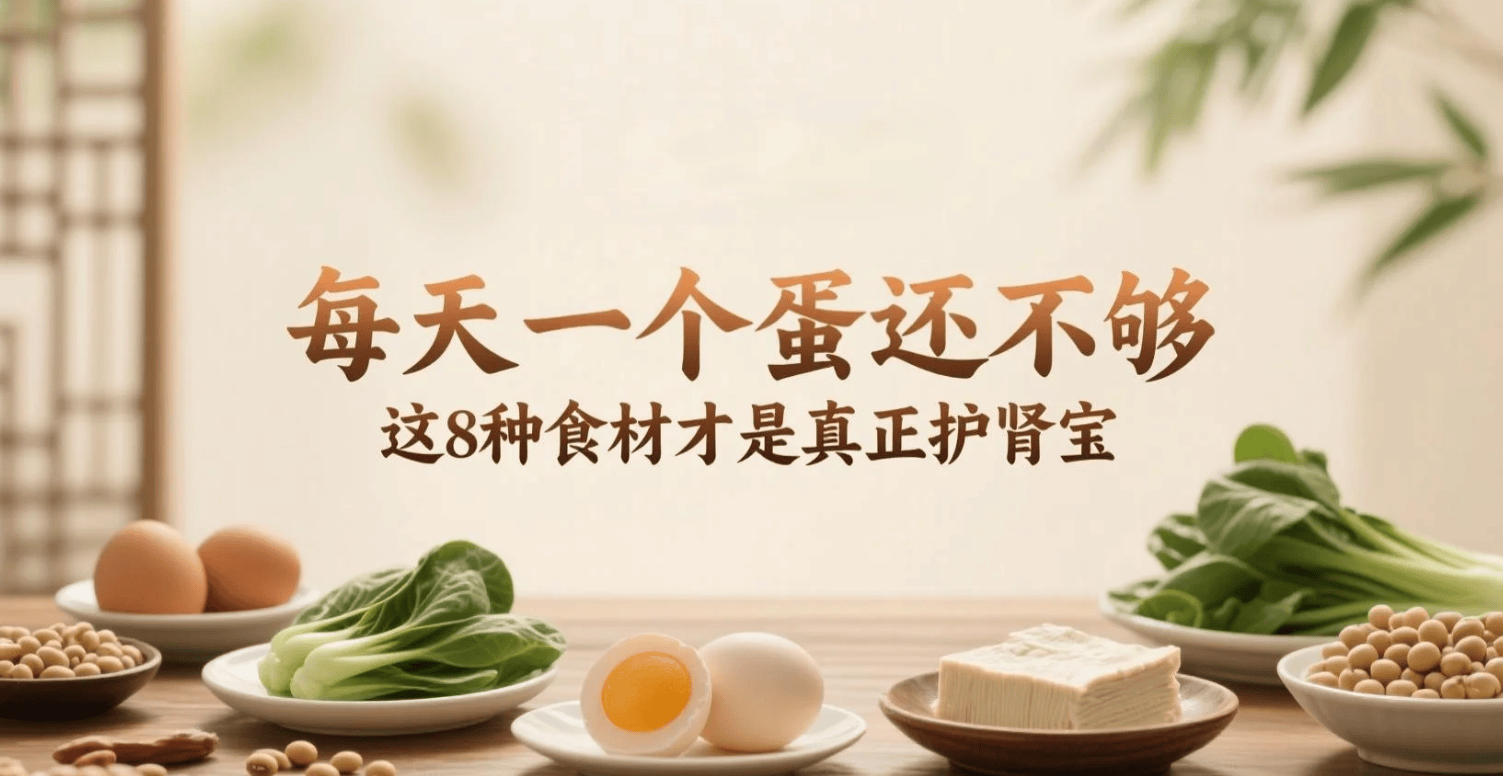 每天一个蛋还不够，这8种食材才是真正护肾宝