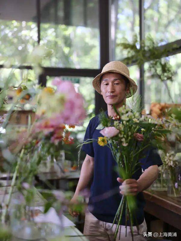 日本知名花卉艺术家首次来中国，直奔黄浦切磋花艺！