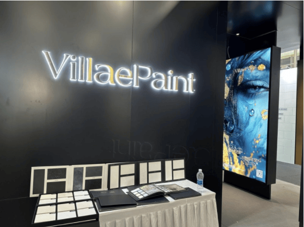 高调亮相建博会，VillaePaint凭什么成为艺术漆黑马
