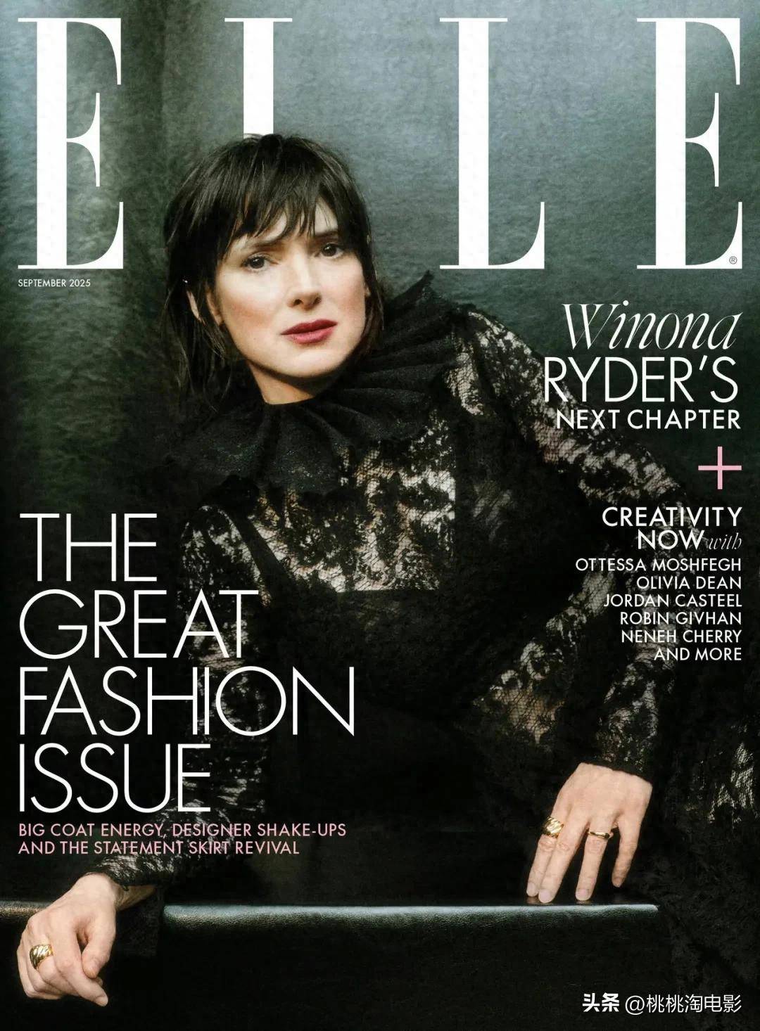 好莱坞Icon薇诺娜·瑞德杂志大片，主演《怪奇物语》年底迎最终季