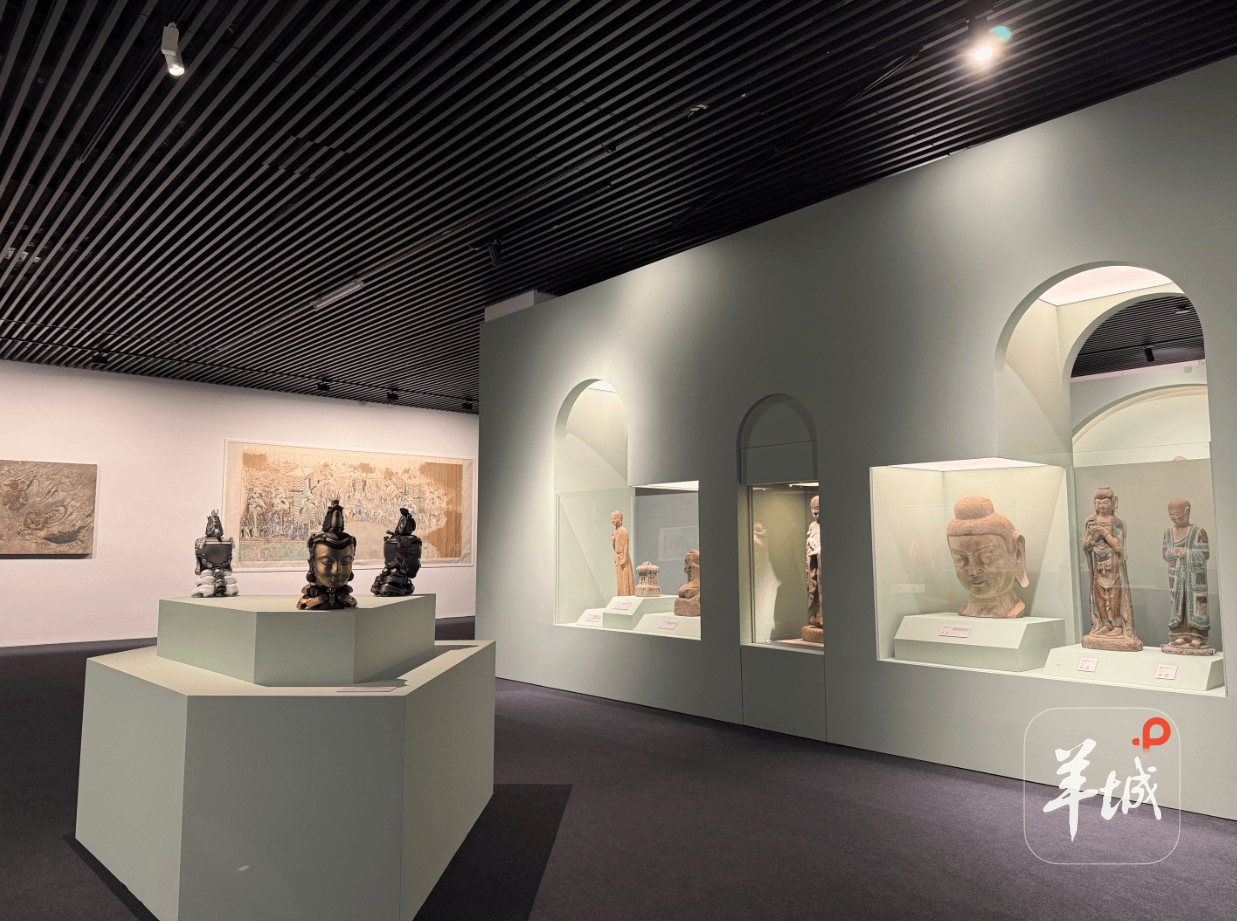 在上海遇见“东方微笑”，“麦积山石窟艺术的千年回响”亮相宝龙美术馆