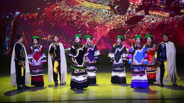 金阳文艺绽放2025年凉山州民族文化艺术精品节目展演