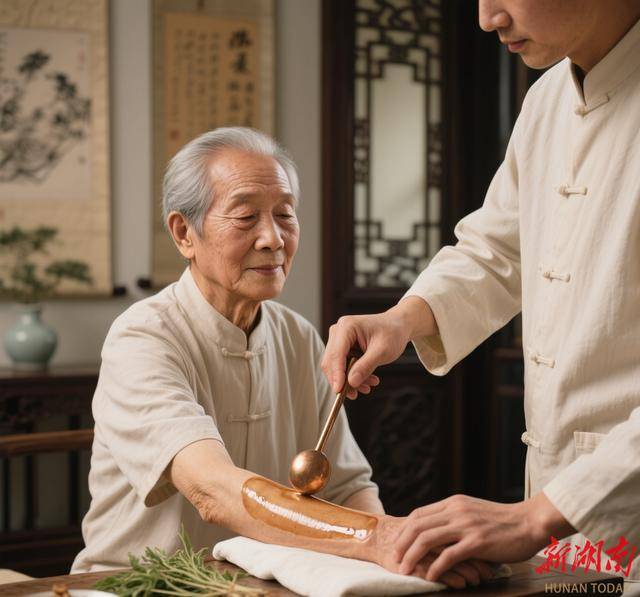 铜砭刮痧对老年人养生保健的价值