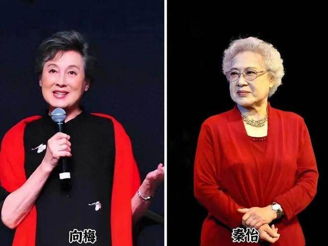 87岁向梅与百岁秦怡，揭示“富贵相”秘密，年龄越大越抗老！