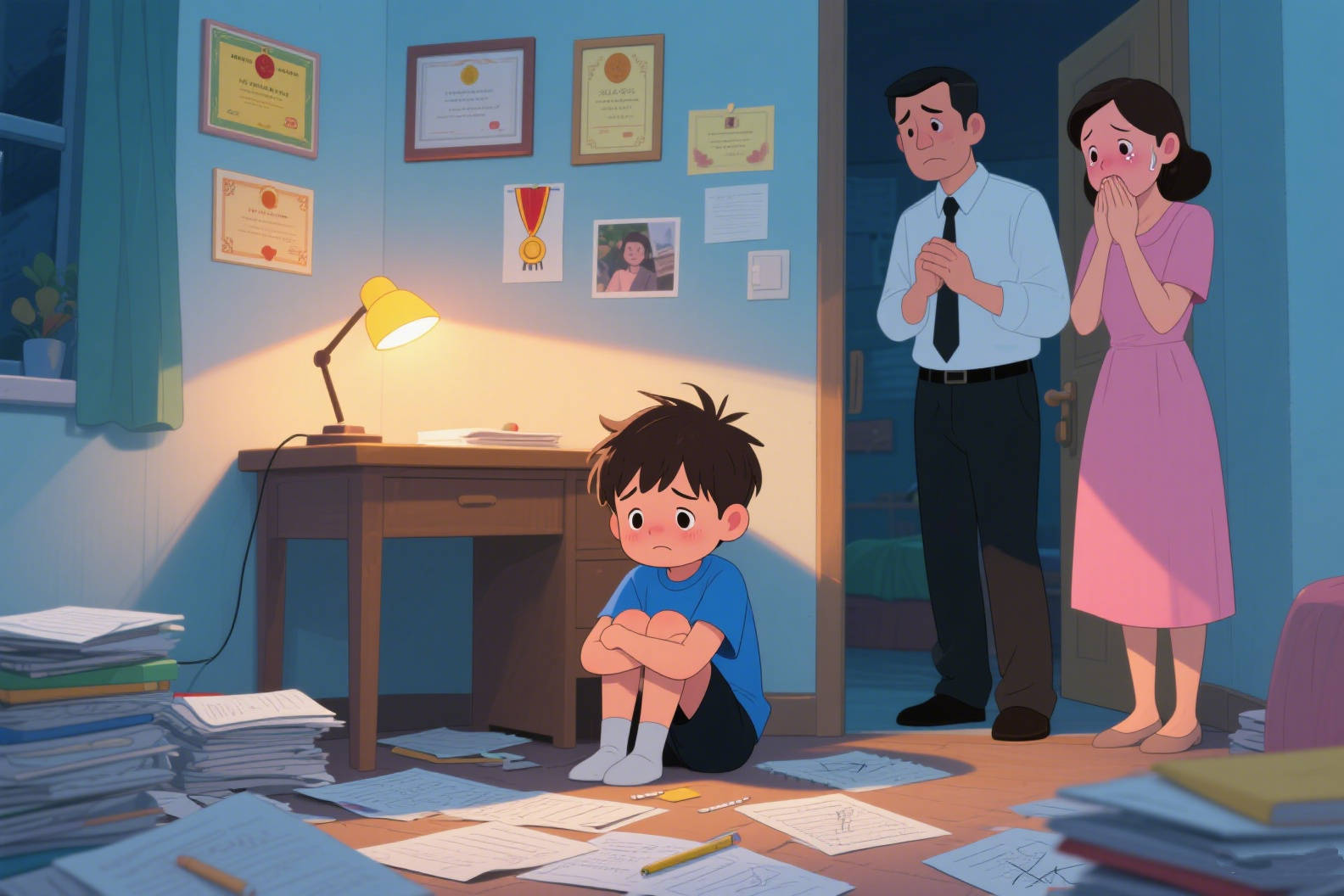 青少年焦虑抑郁频发：时代困境下的心理危机与破局之道