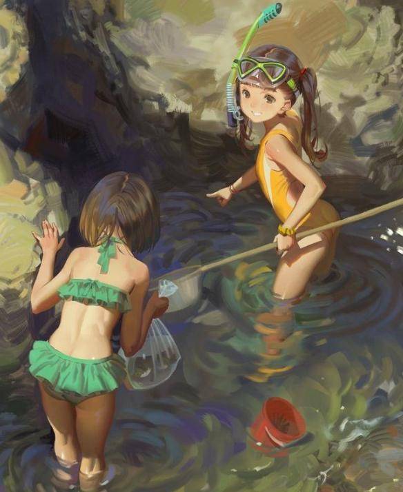 【清彩画影教育】精细人物绘制，油画质感