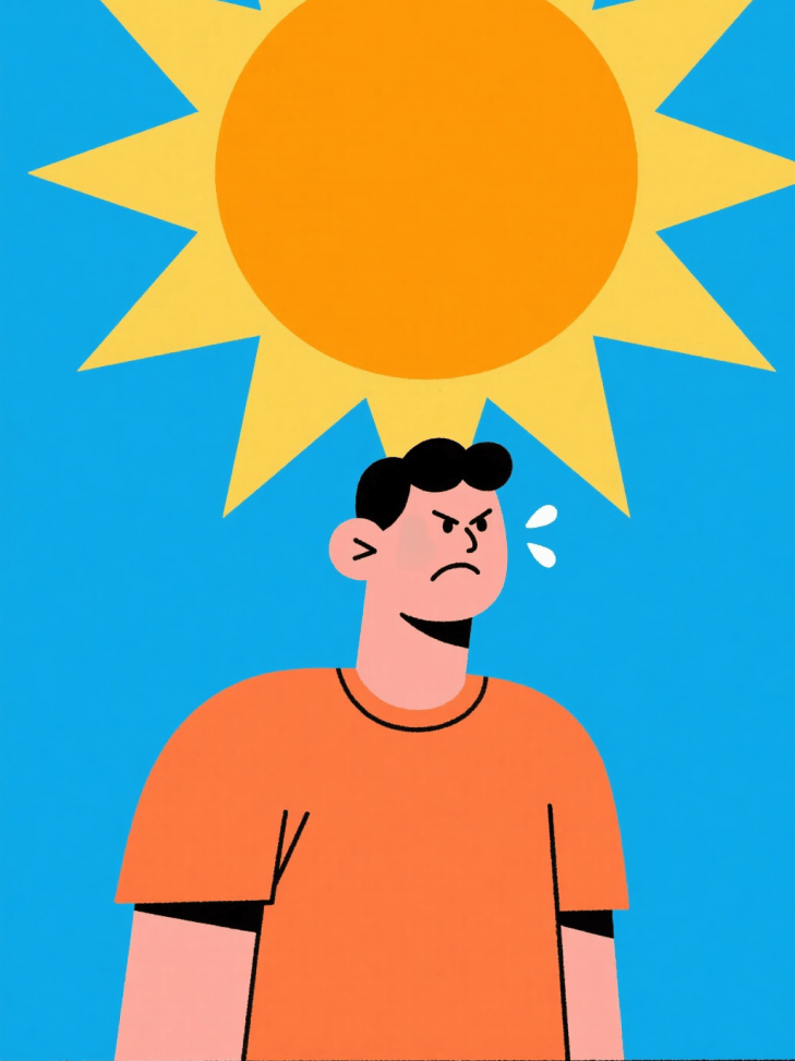 【卫健科普】为什么在酷夏更容易烦躁易怒