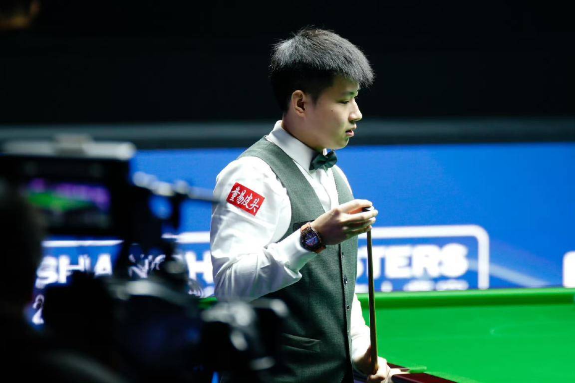 赵心童不敌威尔逊 无缘斯诺克上海大师赛决赛