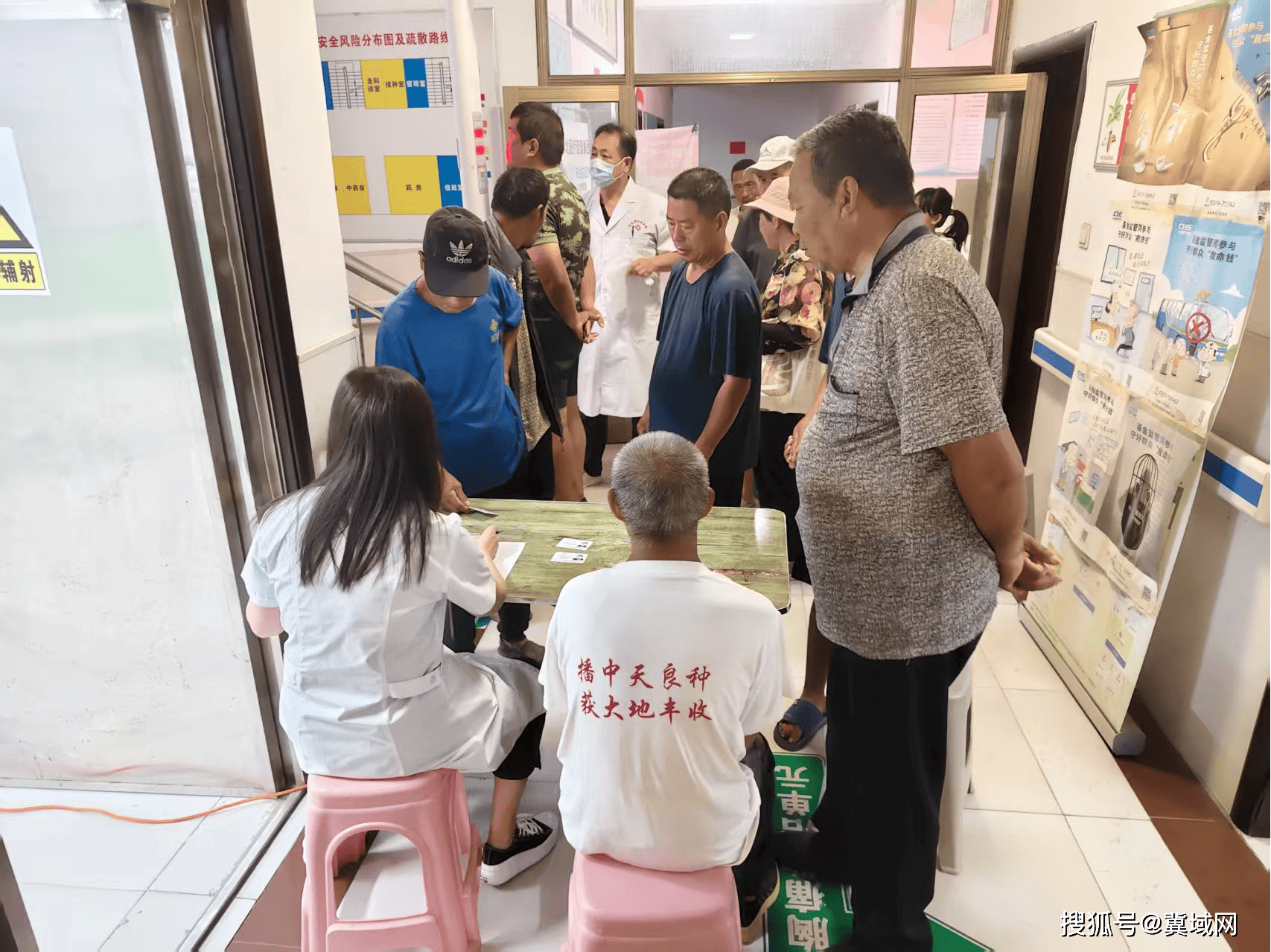 任泽区大屯中心卫生院严重精神障碍患者体检顺利完成