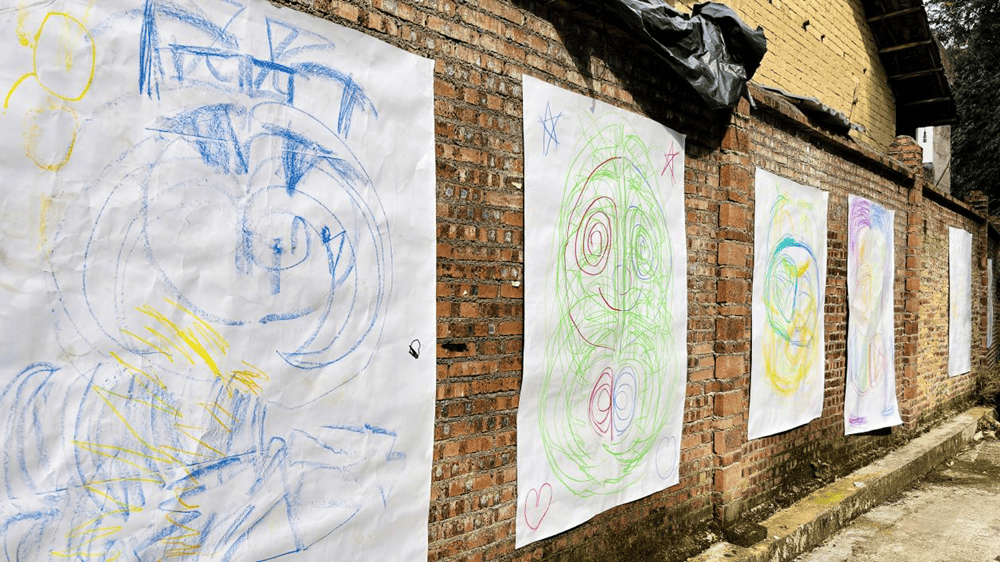 宁远湾井镇：小乡村迎来艺术展