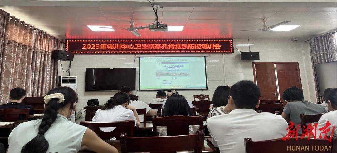 江永县桃川卫生院多举措筑牢基孔肯雅热防疫防线